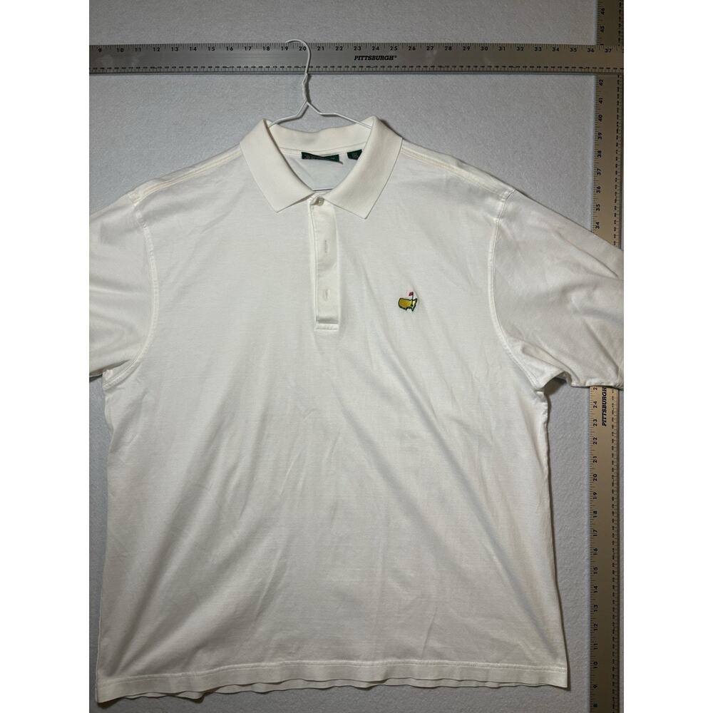 The Masters Amen Corner Classic Wht Polo Men’s Size XL
